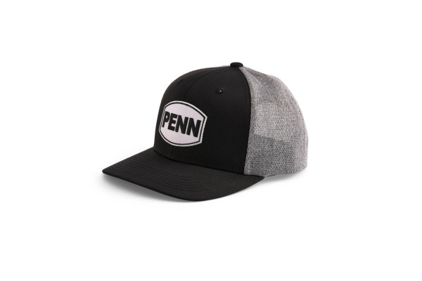Kšiltovka Penn Trucker Black Heather Grey