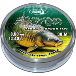 Katran Návazcový Fluorocarbon 100% FANTOM 0,23mm 30m 3,53kg