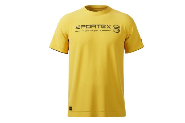 Sportex rybářské tričko T-Shirt žluté s logem