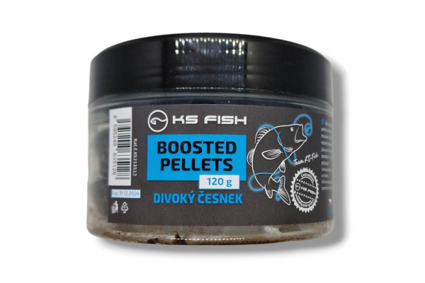 KS Fish Boosted Pellets 120g Divoký česnek