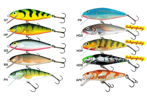Salmo rybářské woblery PERCH PH8F Salmo rybářské woblery PERCH PH8F