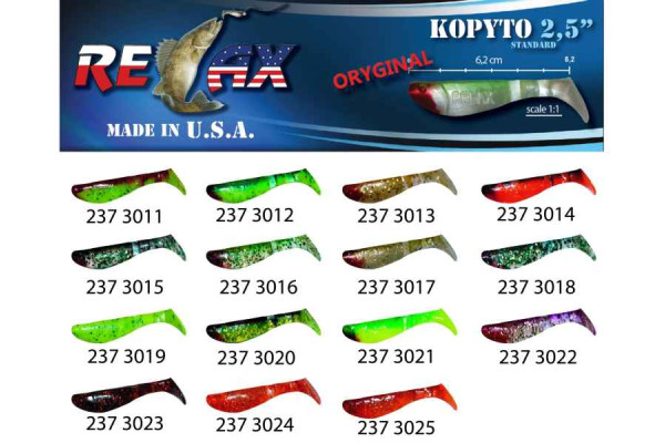 RELAX kopyto RK 2,5 (6,2cm) cena 1ks/bal10ks