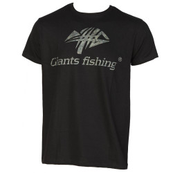 Giants fishing Tričko pánské černé Camo Logo