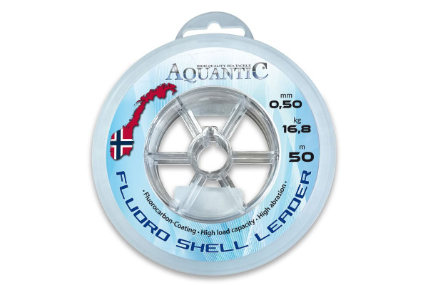 Aquantic fluorocarbon Fluoro shell 1,0mm 50m