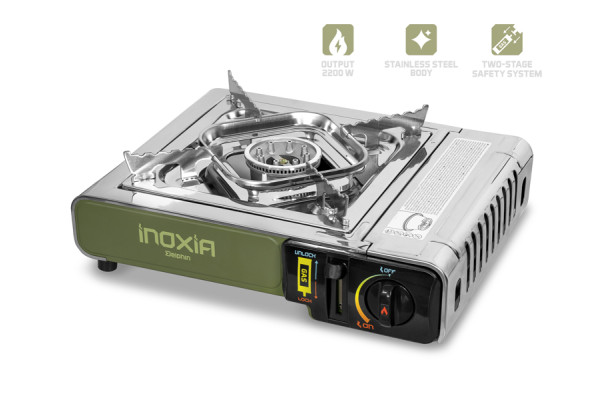 Plynový vařič Delphin INOXIA Plynový vařič Delphin INOXIA