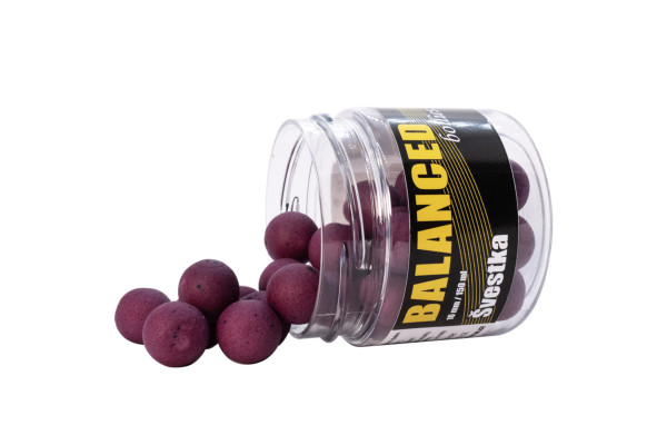 Carp Inferno Balanced Boilie 150 ml Švestka