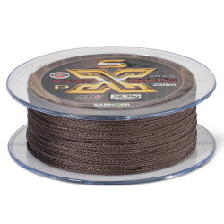 Saenger šňůra PX5 Fast Sinking Braid 0,15mm 10,3kg 200m Brown