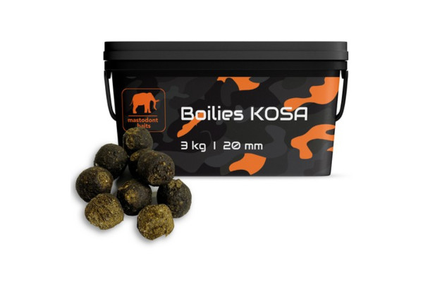 Mastodont Baits Boilies KOSA 3 kg 24 mm