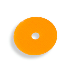 Iron Claw zarážka Provider Bait Disc 9 mm fluo červená 100 ks