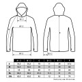 Giants fishing Funkční tričko s dlouhým rukávem UV50+Hoodie Dark Green