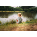 Giants fishing Tričko dětské šedé Kapřík
