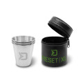 Set nerezových pohárků Delphin RESET XL 4v1