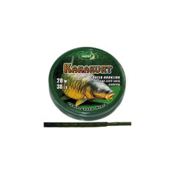Katran Ztužená návazcová šňůrka Coated braided hook links KARAKURT 15lb 20m