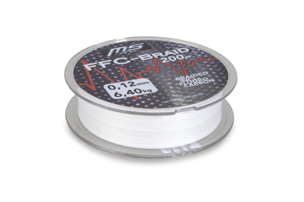 MS Range šňůra FFC-Braid 0,09 mm 200 m čirá