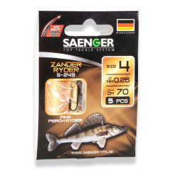 Saenger Návazec na candáty Zander vel. 2/0, 5 ks/bal