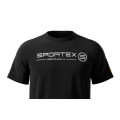 Sportex rybářské tričko T-Shirt černé s logem