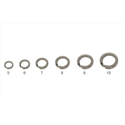 Mistrall pevnostní kroužek Split ring, vel. 10, 90 kg, 10ks/bal