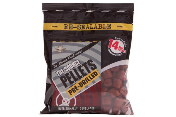 Dynamite Baits Pellets The Source Pre-Drilled 14 mm 350 g