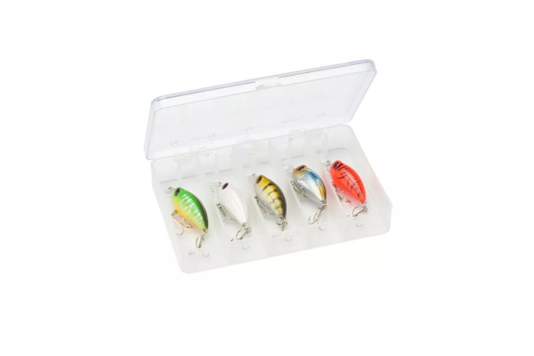 Sert sada woblerů 5ks Kit Srt Crankbait Floating X5