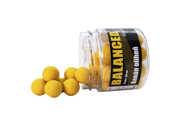 Carp Inferno Balanced Boilie 150 ml Banán/Oliheň