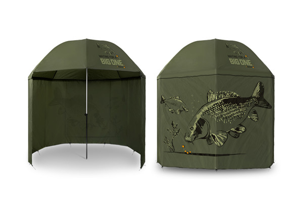 Deštník s bočnicí Delphin BigONE CARP