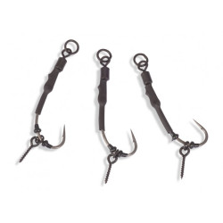 Anaconda háček Piercer Ronnie Rig Curve Shank Micro Barb Velikost 4, 3ks/bal