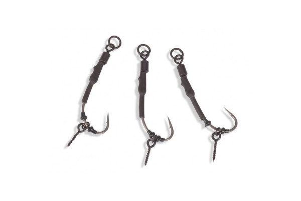 Anaconda háček Piercer Ronnie Rig Curve Shank Micro Barb Velikost 4, 3ks/bal