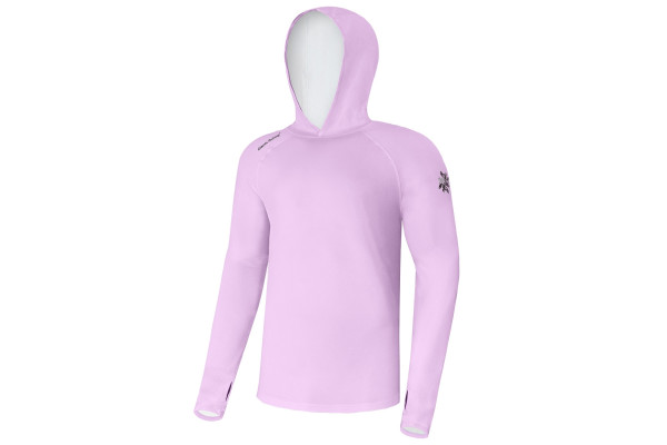 Giants fishing Funkční tričko s dlouhým rukávem UV50+Hoodie Purple
