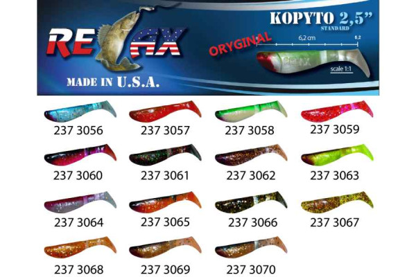 RELAX kopyto RK 2,5 (6,2cm) cena 1ks/bal10ks