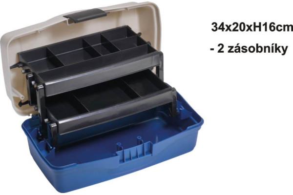 Kufřík dvoupatrový 34x20x16cm