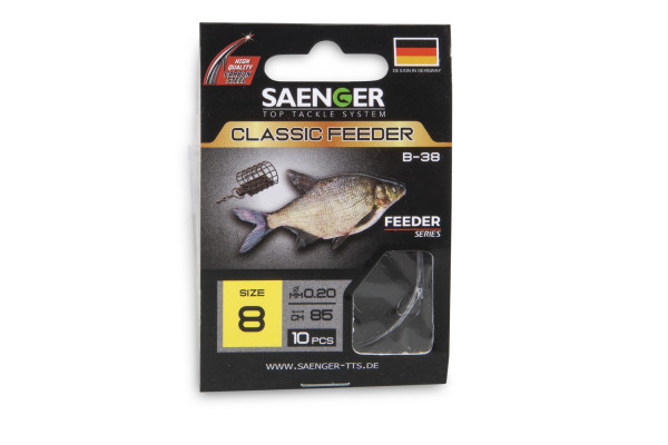 Saenger návazec na feeder Classic Feeder 12, 10 ks
