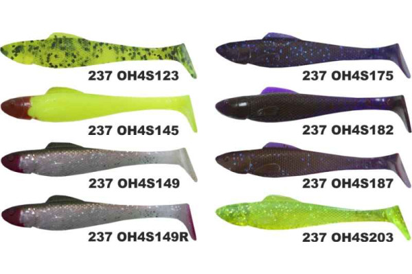 Gumová nástraha - RELAX OHIO 4 - 10cm/10ks v balení