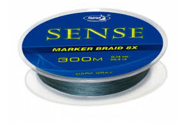 Katran Pletená šňůra Spod - Marker Braid Sense 0,14mm 9,3kg 300m