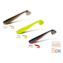 Umělá nástraha Delphin B! StinxRIBS Shrimp / 20ks