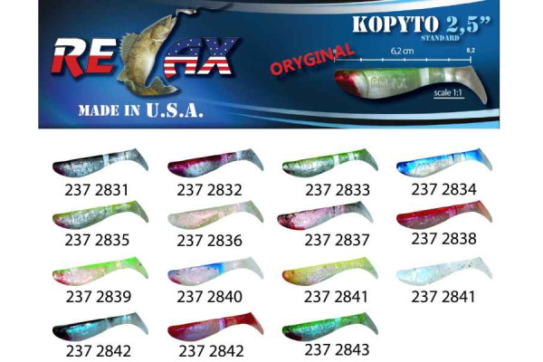 RELAX kopyto RK 2,5 (6,2cm) cena 1ks/bal10ks