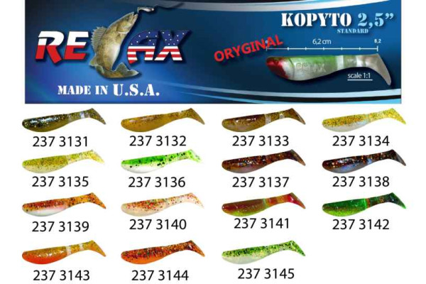 RELAX kopyto RK 2,5 (6,2cm) cena 1ks/bal10ks