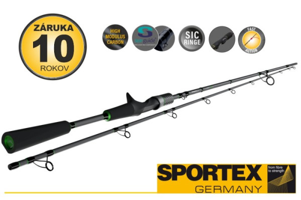 Přívlačové pruty Sportex JIG-Xpert Barsch Baitcast