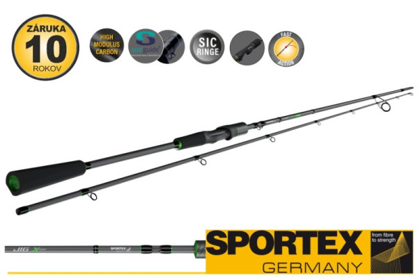 Přívlačové pruty Sportex JIG-Xpert Hecht