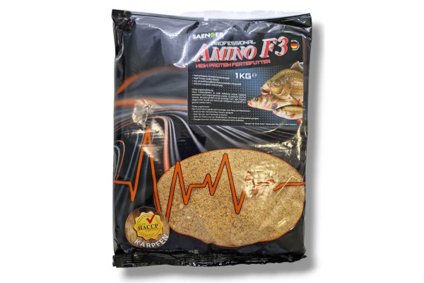 Saenger krmítková směs Amino F3 1kg kapr