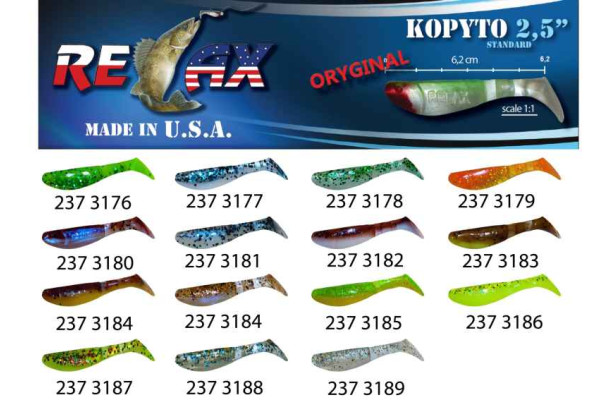 RELAX kopyto RK 2,5 (6,2cm) cena 1ks/bal10ks