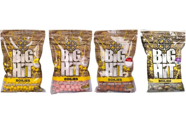Boilies Crafty Catcher Big Hit 15mm / 1kg